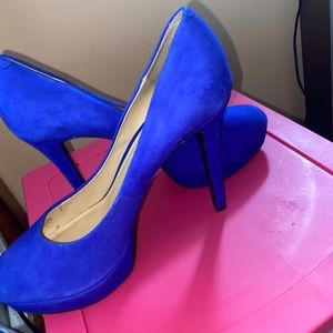 Semi bottom platform heels